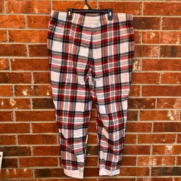 Old Navy Womens Large Red Plaid Pajama Pants - Picture 3 of 8